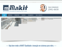 Tablet Screenshot of makit.com.br